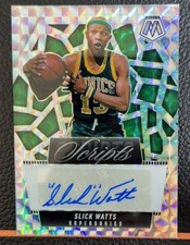Slick Watts 2024-25 Panini Mosaic Scripts Mosaic Auto #MS-SLK