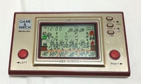 Nintendo Game ＆ Watch Chef Boxed Japan
