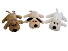 Melissa Doug 3 Puppy Plush Dogs Sandy Cocoa Buddy Toy 6" Stuffed Animals