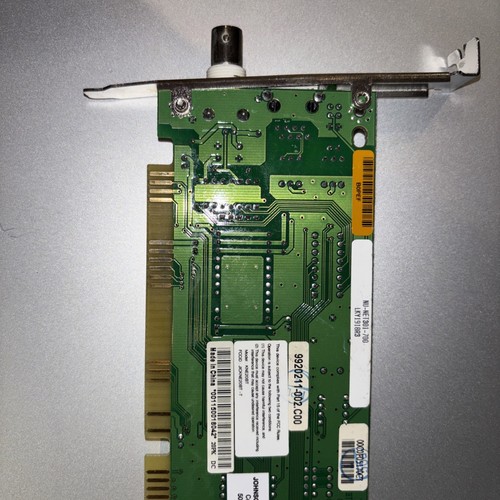USED KINGSTON KNE20T KNE20BT ISA COMBO BNC/RJ45 CARD - Picture 5 of 6