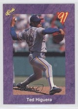 1991 Classic Teddy Higuera #24 fm0