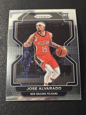 2021-22 Panini Prizm Rookie Jose Alvarado #606. Pelicans. [1.2]