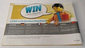 LEGO 10692 CLASSIC "CREATIVE BRICKS" INSTRUCTION MANUAL, NO BRICKS