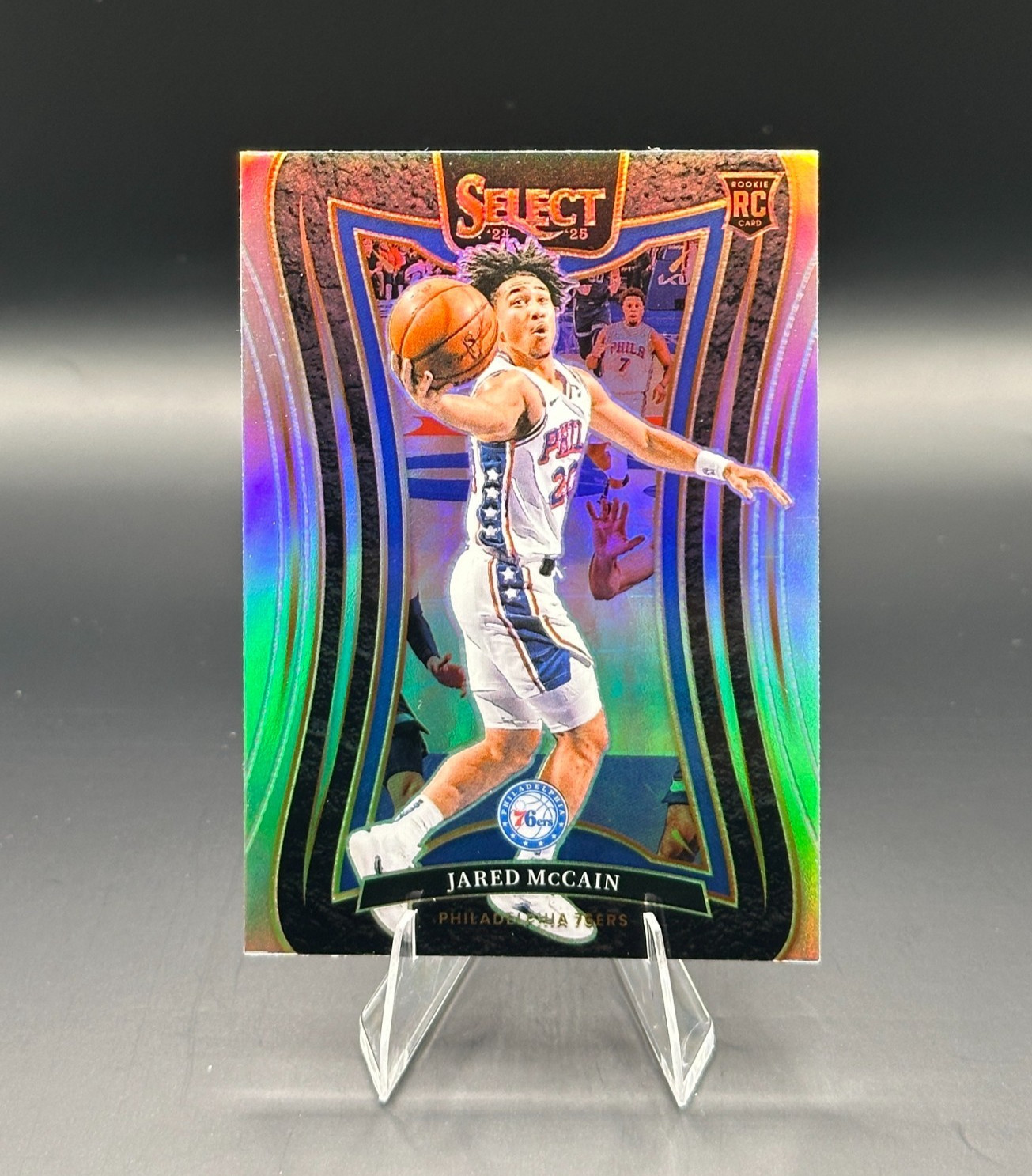 2024 Select Mezzanine Silver Prizm Jared McCain RC #393 Rookie