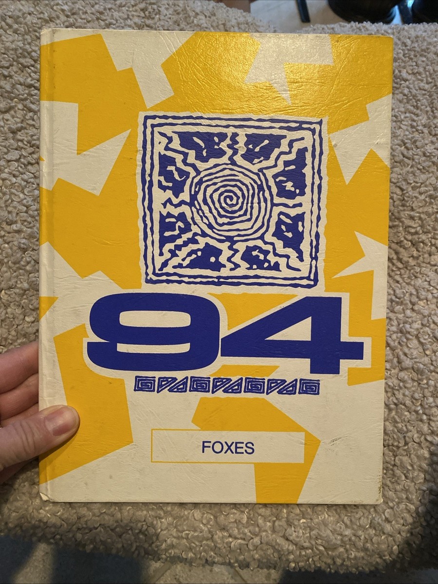 1993-1994 Yearbook Burns Middle School Owensboro, KY, With