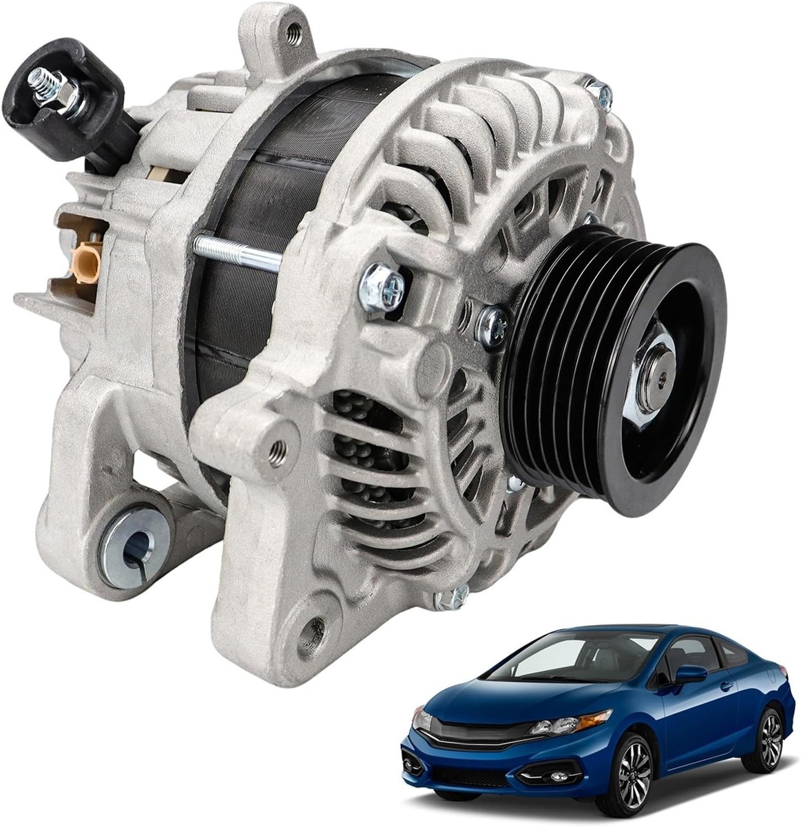 Alternator for Honda Civic 2012 2013 2014 2015 HR-V 2016 2017 2018 1.8L AMT0278