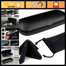 Small Hard Shell Eyeglasses Case - Slim Reading Glasses Holder Pouch  Cloth