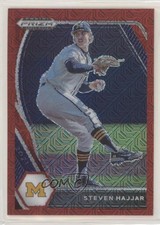 2021 Panini Prizm Draft Picks Red Mojo Prizm Steven Hajjar #PDP61 07d5