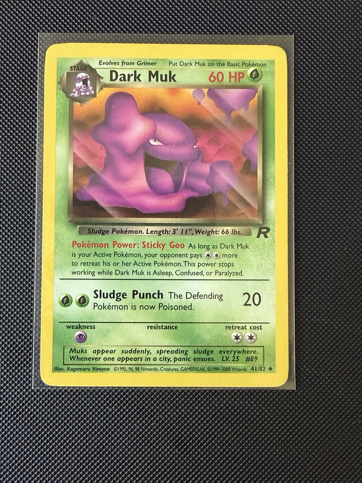 Pokemon TCG Team Rocket Dark Muk 41/82 NM