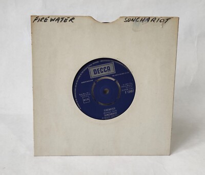 Sunchariot - Firewater/The Only Girl I Knew - 17.8cm Musik Vinyl Record