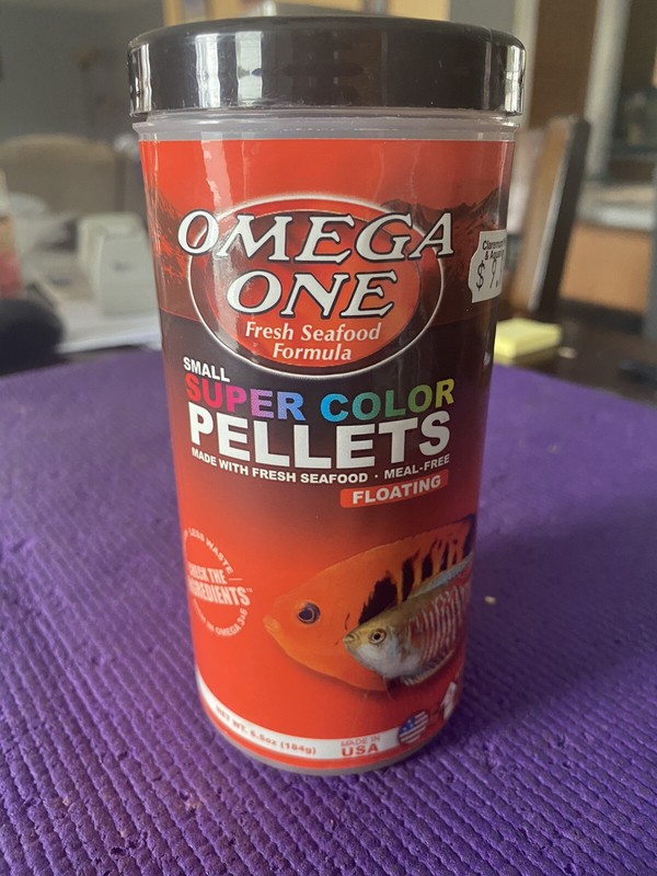 Omega One Fresh Seafood Formula  Super Color Floating Pellets