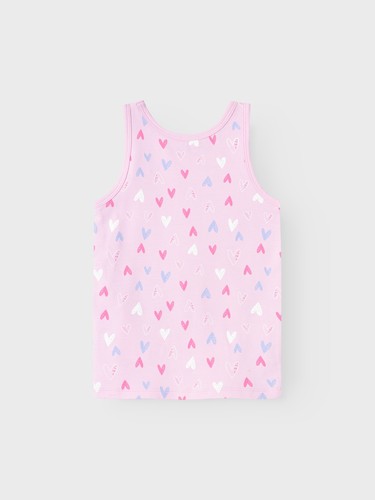 Name it Mädchen Unterhemden 2er Pack Gr. 86-110 NMFTANK TOP 2P PINK HEARTS - Bild 5 von 6