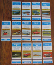 1967 CHRYSLER CARS & TRUCKS MATCHBOOK COVERS: BOYK, ALBERTA EMPTY MATCHCOVERS A5