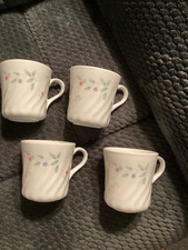 NEW CORELLE ENGLISH MEADOW  SET OF FOUR CUPS
