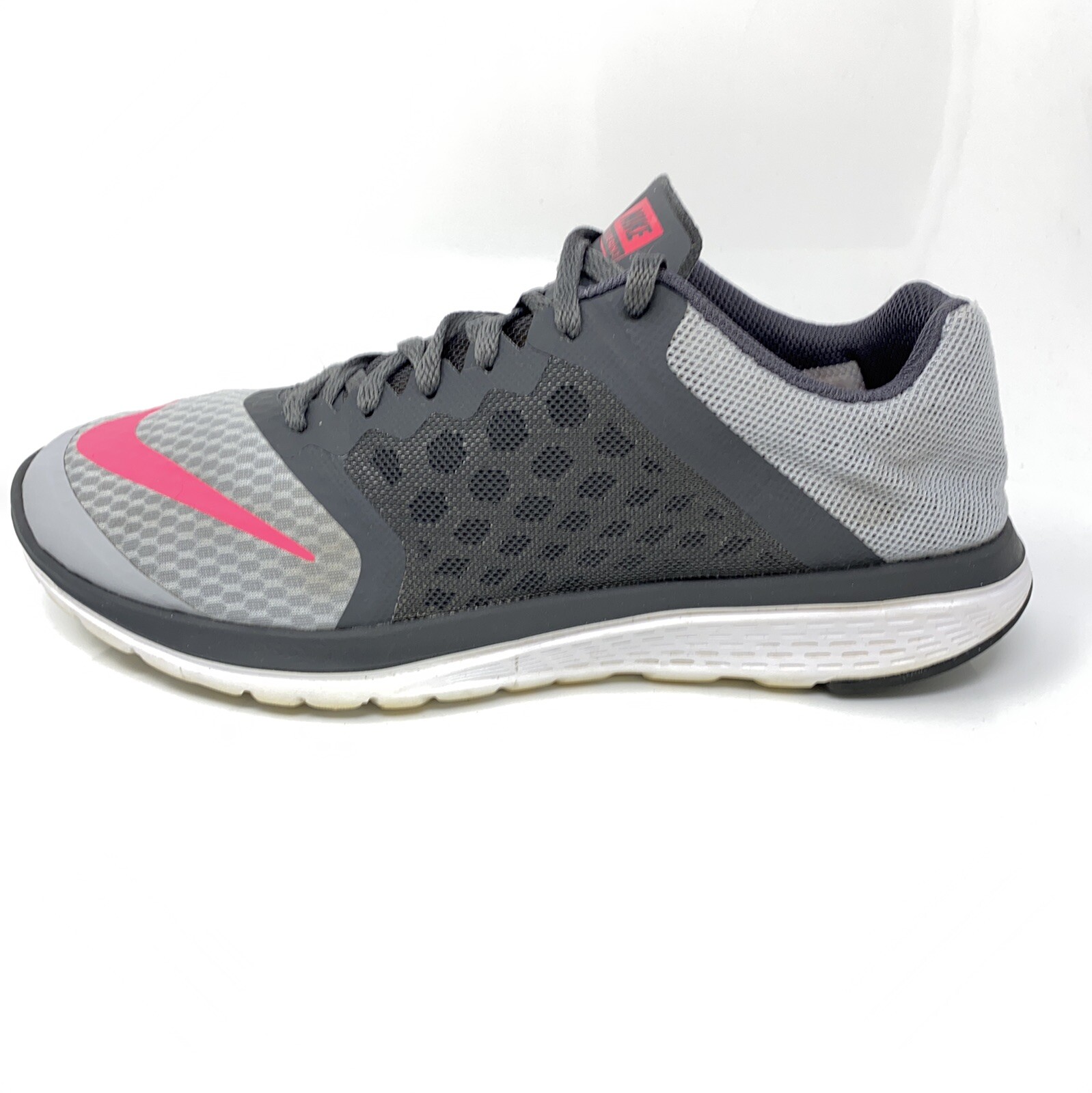 Nike FS Lite Run 3 Women&#039;s Shoes Sneakers Sz 9 M Salmon Gray Running 807145-006 |