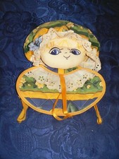 POUPEE PROVENCALE DO LASSAIGNE LAVANDE PORTE CINTRE ROULEAU DECORATION PROVENCE