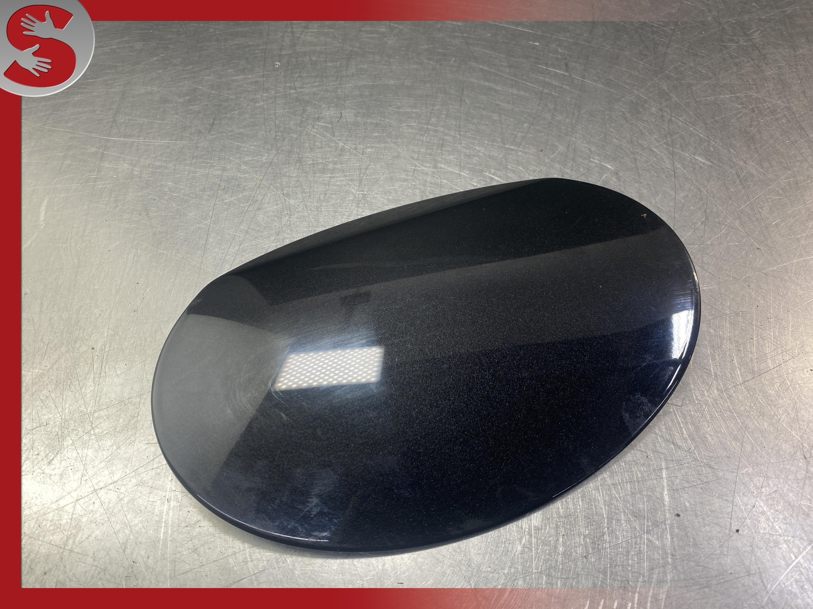 14-22 Maserati Ghibli M157 Fuel Gas Tank Lid Door Cover Nero Black OEM