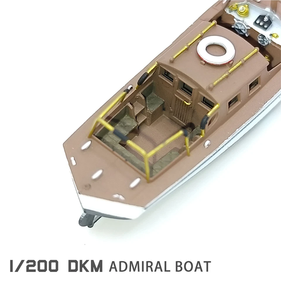 High-Precision 1:200 German Navy Bismarck Transport 3D Boat Model Kit UGSN0G - Image 4 of 4