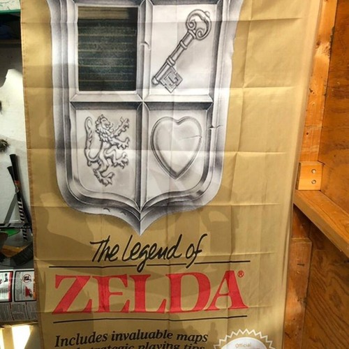 Legend Of Zelda Nintendo NES Boxart 5' Flag Banner Poster - Picture 3 of 3