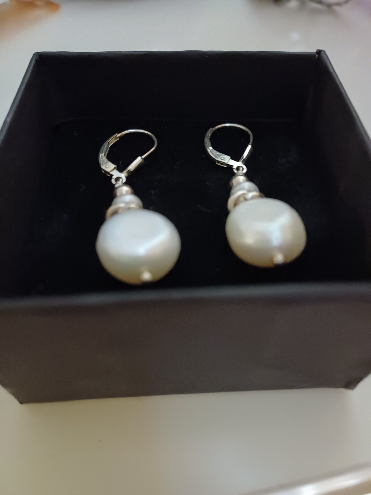 real pearl earrings eBay