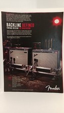 AMPLIFICATORI CHITARRA FENDER - 65 TWIN REVERB - 11X8,5 - 2008 STAMPA AD.  x4