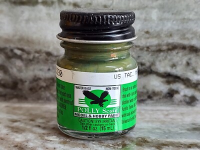 FLOQUIL POLLY SCALE MODEL & HOBBY COLORS PAINT .5 oz - US TACTIAL MID GREEN