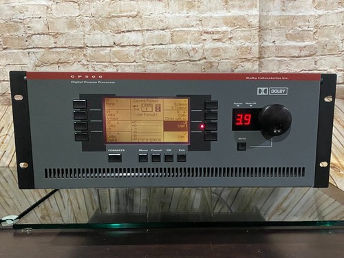 Dolby CP500 Digital Cinema Sound Processor w/Analog/LCD Screen/Self-Contained - Picture 1 of 23