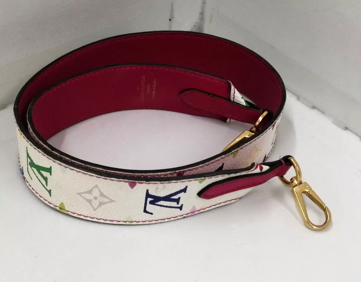 multicolor louis vuitton bandouliere strap