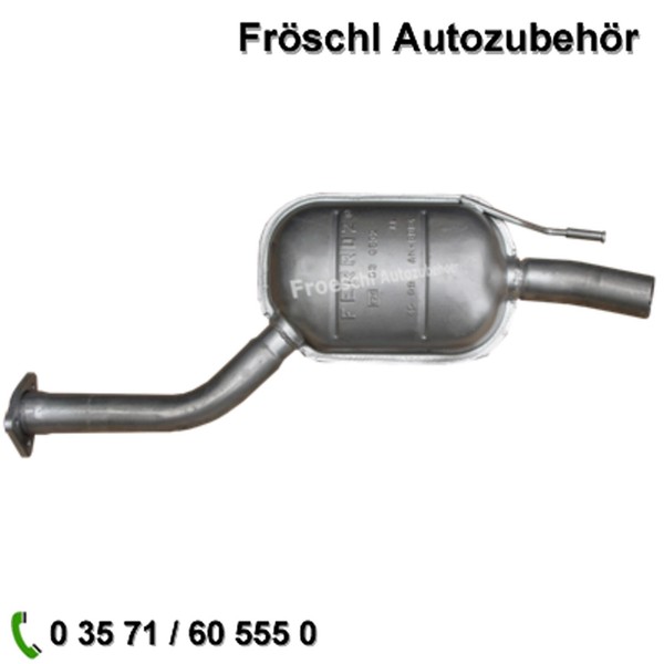 FüR Mercedes E-Klasse E 250 E250 TD Kombi Mitteltopf Auspuff Anlage Mitte A*-image