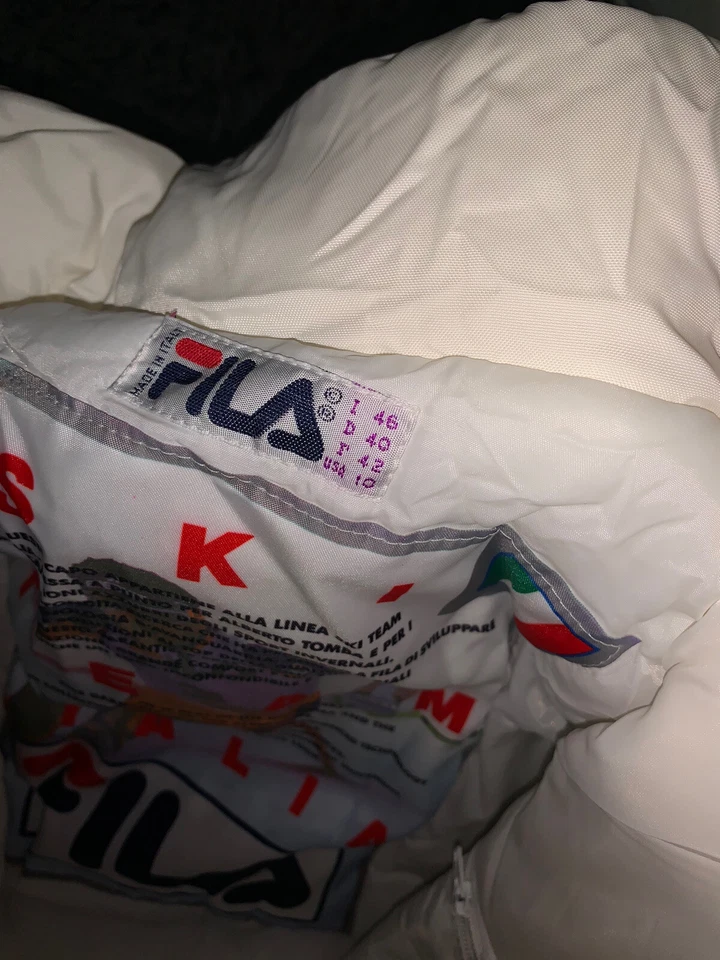 Traje de esquí retro italiano púrpura de colección traje de nieve Foto 3 de 3