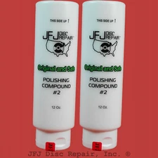 (2pack)  WHITE POLISH COMPOUND #2 JFJ  EASY PRO 12oz