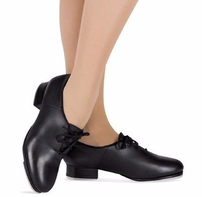 Leo's Quantum Leather Tap Dance Shoes, Black, Child Sizes, NIB