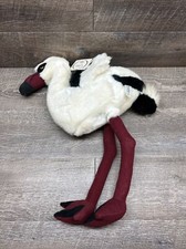 Vintage Russ Berrie Plush White Stork FLAUBERT Caress Soft Pets 23"