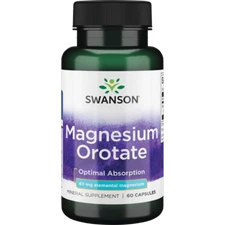 Swanson Magnesium Orotate 40 mg 60 Capsules