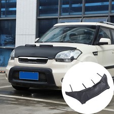 Pu Leather Hood Bra Guard Protection Bug Stone Deflector For Kia Soul 2009-2013