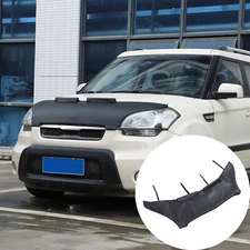 PU Leather Hood Bra Guard Protection Bug Stone Deflector For Kia Soul 2009-2013