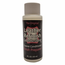 The Original Leather Refinish Color Restorer - Cleaner, Conditioner, Prep 2fl oz