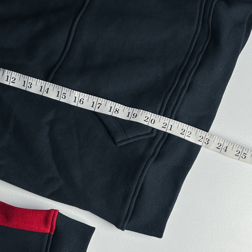 Tommy Hilfiger Vented Half-Zip Womens Active Hoodies Size M Black/Red NWOT - Picture 6 of 8