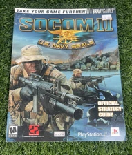 Socom II US Navy Seals Official Strategy Guide PlayStation 2 Walkthrough BX30
