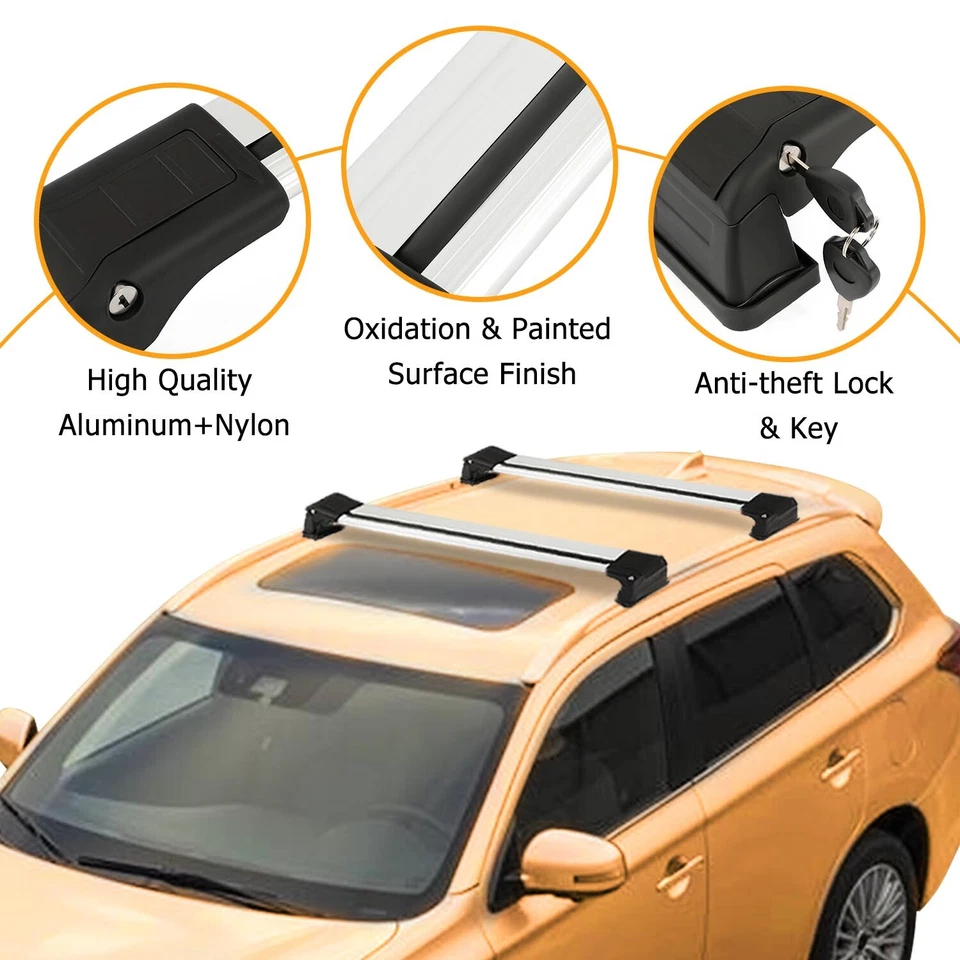 Багажник на крышу с поперечной штангой для Mitsubishi Outlander Sport ASX 2010-2024 - Изображение 4 из 4