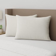 AllerEase Organic Cotton Top Allergy Protection Pillow Standard/Queen