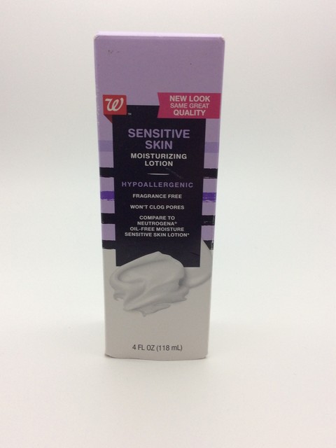 walgreens sensitive skin moisturizing lotion