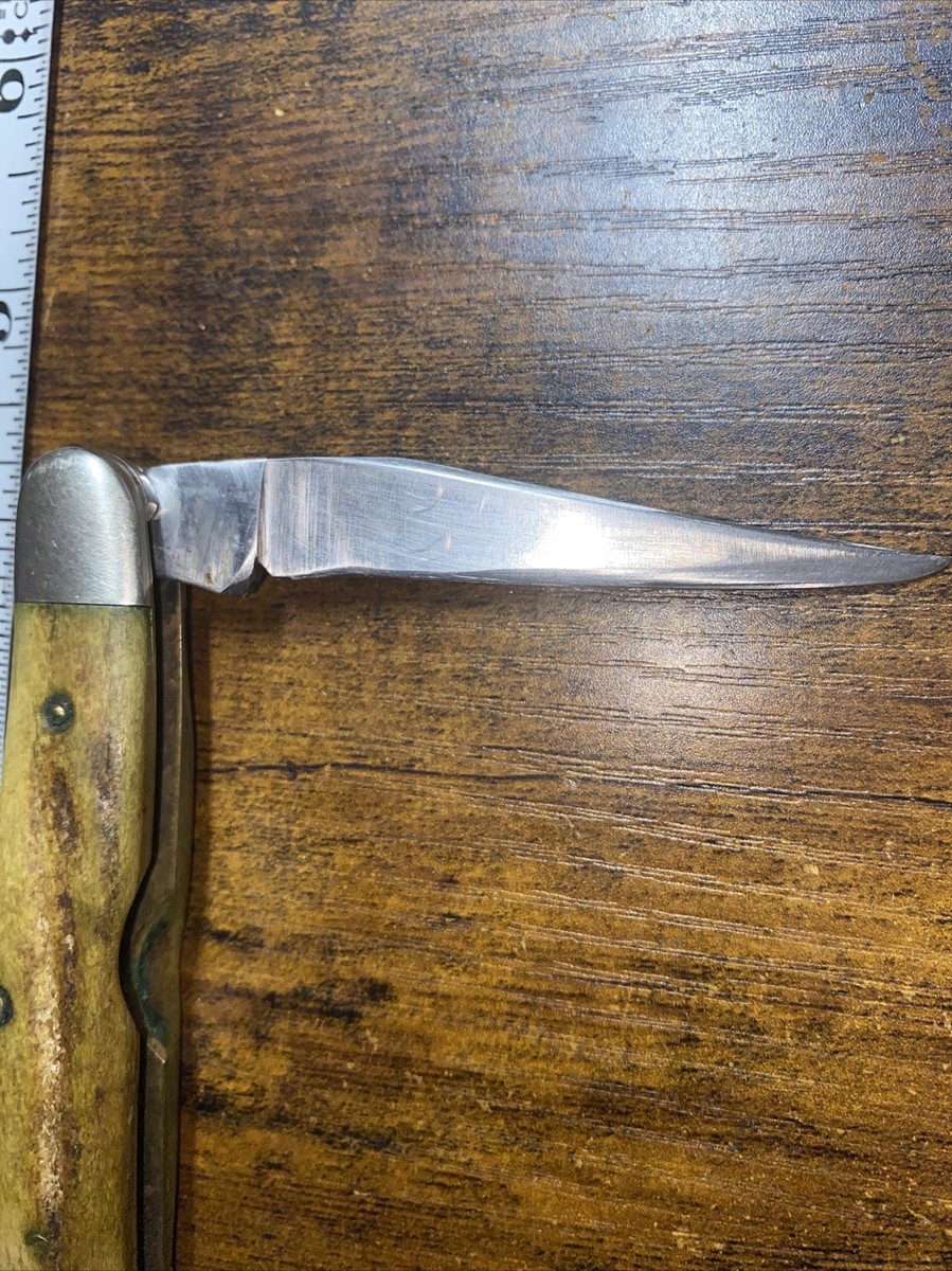 1978 Case XX RED LETTER MUSKRAT Knife GEN. STAG MUSKRAT SSP