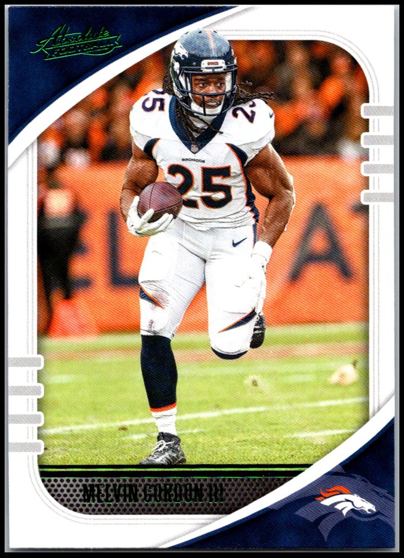 2020 Panini Absolute Green #44 Melvin Gordon III FREE SHIPPING! | eBay
