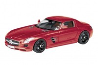 25855 Schuco 1:87 Mercedes-Benz Sls Amg Coup Red