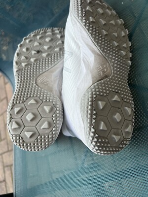 New Balance Freeze LX V2 Lacrosse Turf Shoes Cleats White  display picture 3
