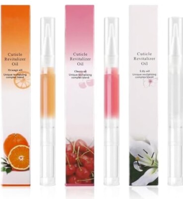 Honig Nagelhaut Revitalisierer Öl 3er Pack Lilie, Kirsche & Orange UNPERFEKTE BOX