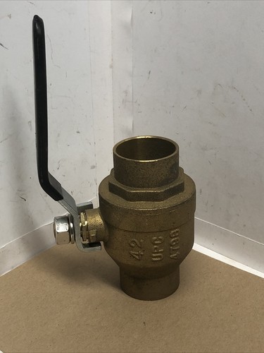 1 1/2" CxC-MATCO 1.5" Full Port Copper Ball Valve-1 1/2" Swet
