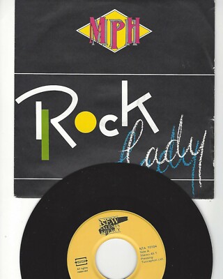M.P.H.- ''ROCK LADY''/ ''LIFE IS JUST A GAME''- NEW TALENT AGENCY (SWITZERLAND)- NM