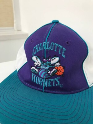 Charlotte Hornets ベースボールキャップ　90s CHARLOTTE HORNETS NBA BASKETBALL 90s CAP HAT SNAPBACK VINTAGE